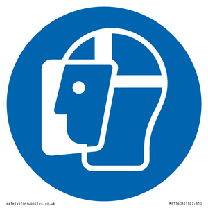 MP11408: Mandatory: Wear a face shield