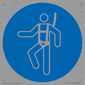 MP11410: Mandatory: Wear a safety harness
