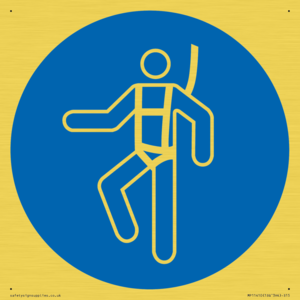 MP11410: Mandatory: Wear a safety harness