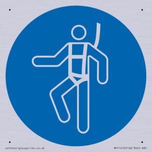 MP11410: Mandatory: Wear a safety harness
