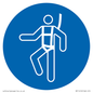 MP11410: Mandatory: Wear a safety harness