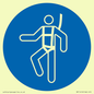 MP11410: Mandatory: Wear a safety harness