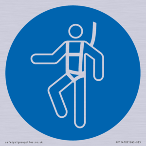 MP11410: Mandatory: Wear a safety harness