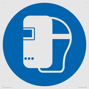 MP11414: Mandatory: Wear a welding mask