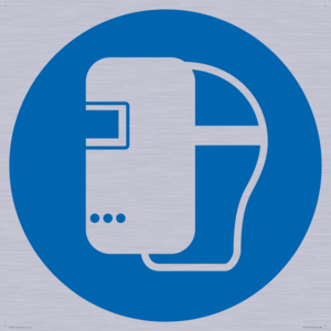 MP11414: Mandatory: Wear a welding mask