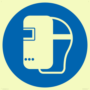 MP11414: Mandatory: Wear a welding mask