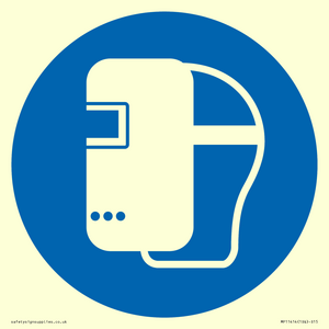 MP11414: Mandatory: Wear a welding mask