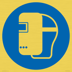 MP11414: Mandatory: Wear a welding mask