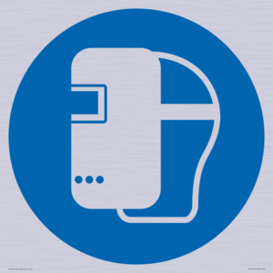 MP11414: Mandatory: Wear a welding mask