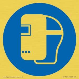 MP11414: Mandatory: Wear a welding mask