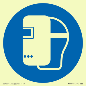 MP11414: Mandatory: Wear a welding mask