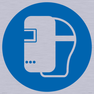 MP11414: Mandatory: Wear a welding mask