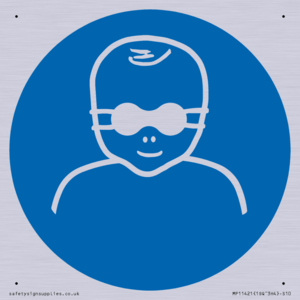 MP11421: Mandatory: Protect infants eyes with opaque eye protection