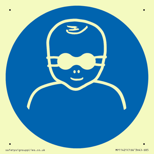 MP11421: Mandatory: Protect infants eyes with opaque eye protection
