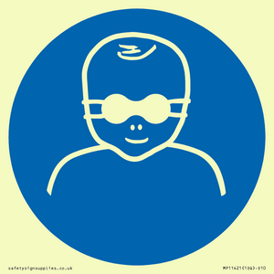 MP11421: Mandatory: Protect infants eyes with opaque eye protection