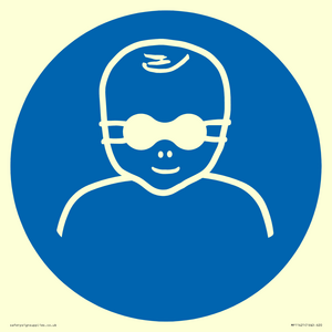 MP11421: Mandatory: Protect infants eyes with opaque eye protection