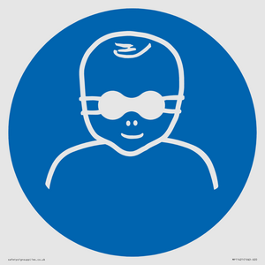 MP11421: Mandatory: Protect infants eyes with opaque eye protection