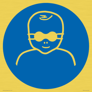 MP11421: Mandatory: Protect infants eyes with opaque eye protection
