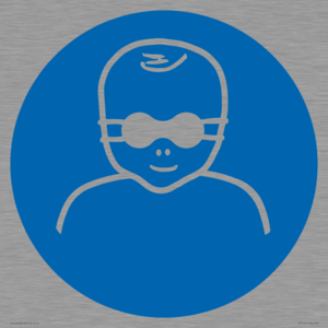 MP11421: Mandatory: Protect infants eyes with opaque eye protection