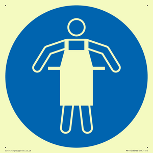 MP11423: Mandatory: Use protective apron