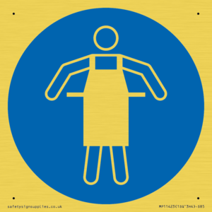 MP11423: Mandatory: Use protective apron