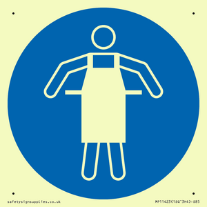 MP11423: Mandatory: Use protective apron