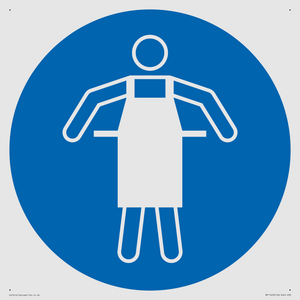 MP11423: Mandatory: Use protective apron