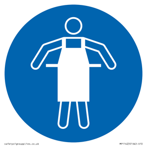 MP11423: Mandatory: Use protective apron