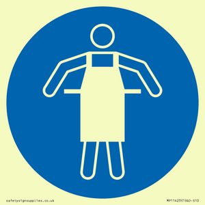 MP11423: Mandatory: Use protective apron