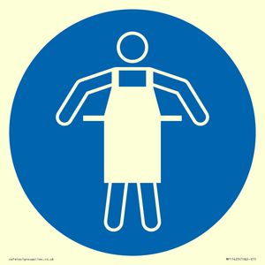 MP11423: Mandatory: Use protective apron