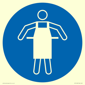 MP11423: Mandatory: Use protective apron