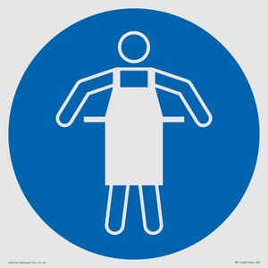 MP11423: Mandatory: Use protective apron