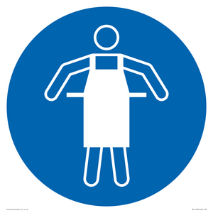 MP11423: Mandatory: Use protective apron