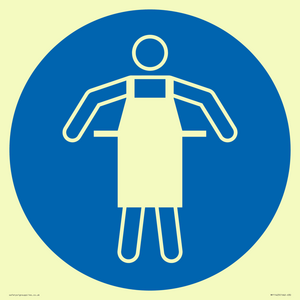 MP11423: Mandatory: Use protective apron