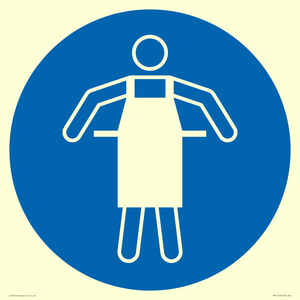 MP11423: Mandatory: Use protective apron