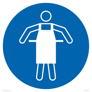 MP11423: Mandatory: Use protective apron
