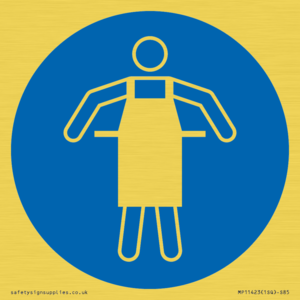 MP11423: Mandatory: Use protective apron