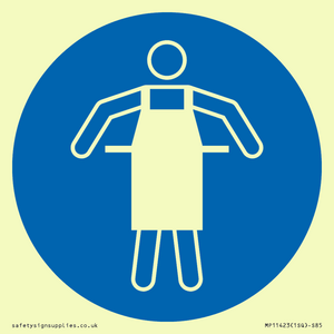 MP11423: Mandatory: Use protective apron