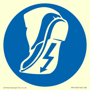MP11435: Mandatory: Wear anti-static footwear