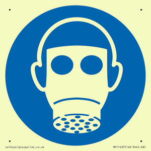 MP11437: Mandatory: Wear respiratory protection