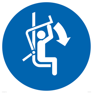 MP11439: Mandatory: Close safety bar of chairlift