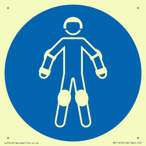 MP11472: Mandatory: Wear protective roller sport equipment