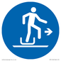 MP11476: Mandatory: Alighting from toboggan to the right