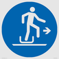 MP11476: Mandatory: Alighting from toboggan to the right
