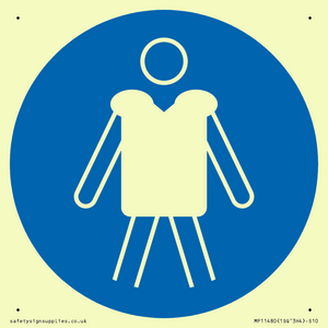 MP11480: Mandatory: Wear personal flotation devices