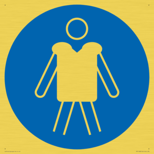 MP11480: Mandatory: Wear personal flotation devices