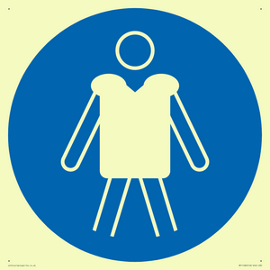 MP11480: Mandatory: Wear personal flotation devices