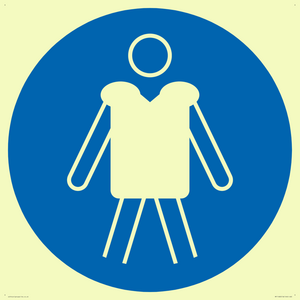 MP11480: Mandatory: Wear personal flotation devices