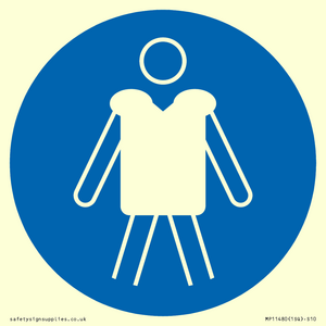 MP11480: Mandatory: Wear personal flotation devices