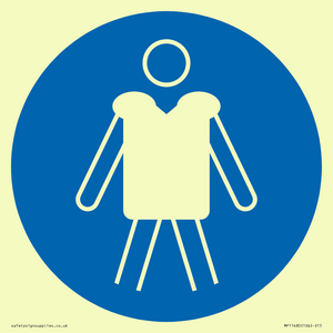 MP11480: Mandatory: Wear personal flotation devices